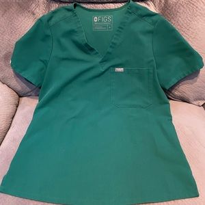 Figs Hunter Green One pocket Medium